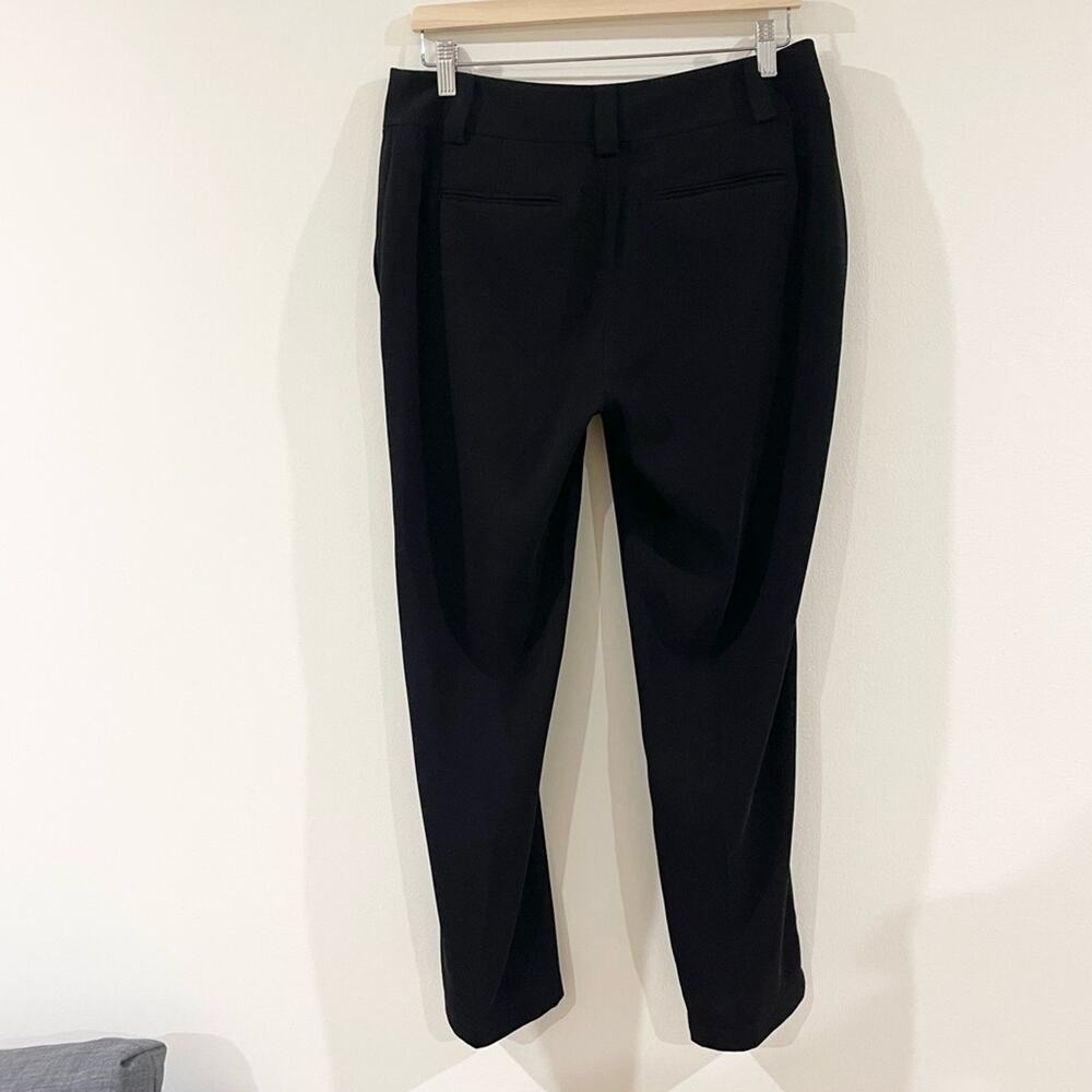 Eileen Fisher Straight Leg Pants Woman Trousers size S Black